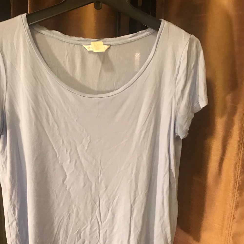 Simple purple tee
